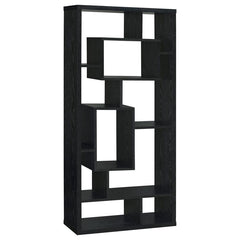 Linbrook Black Bookcase - furniture place usa