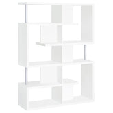 Hoover White Bookcase - furniture place usa