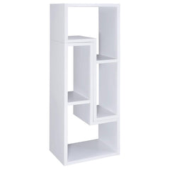 Velma White Bookcase / Tv Stand - furniture place usa