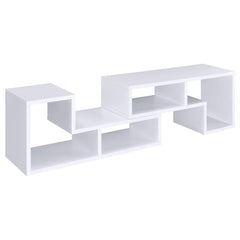 Velma White Bookcase / Tv Stand - furniture place usa
