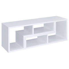 Velma White Bookcase / Tv Stand - furniture place usa