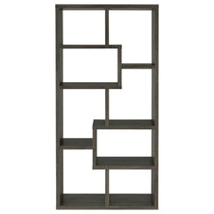 Theo Grey Bookcase - furniture place usa
