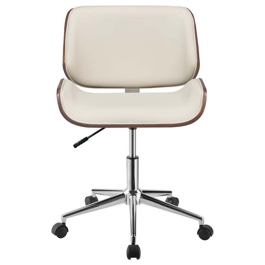 Addington Beige Office Chair - furniture place usa