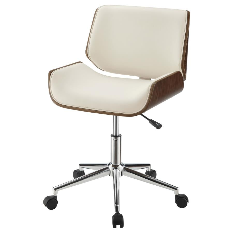 Addington Beige Office Chair - furniture place usa