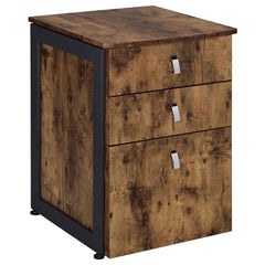 Estrella Brown File Cabinet - furniture place usa