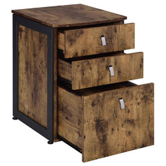 Estrella Brown File Cabinet - furniture place usa
