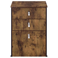 Estrella Brown File Cabinet - furniture place usa