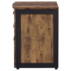 Estrella Brown File Cabinet - furniture place usa
