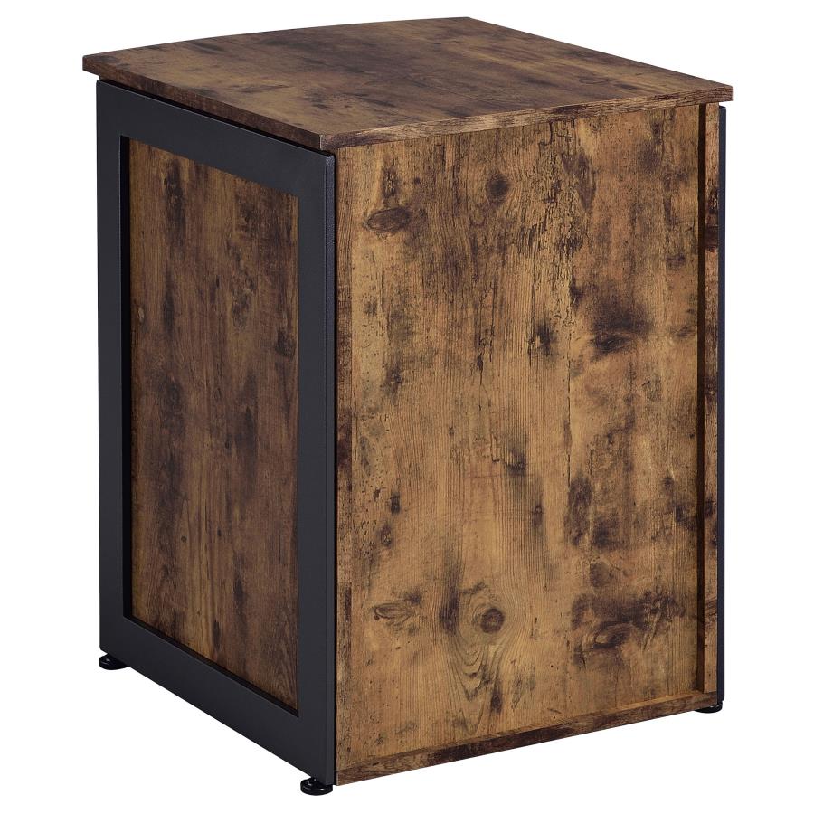 Estrella Brown File Cabinet - furniture place usa