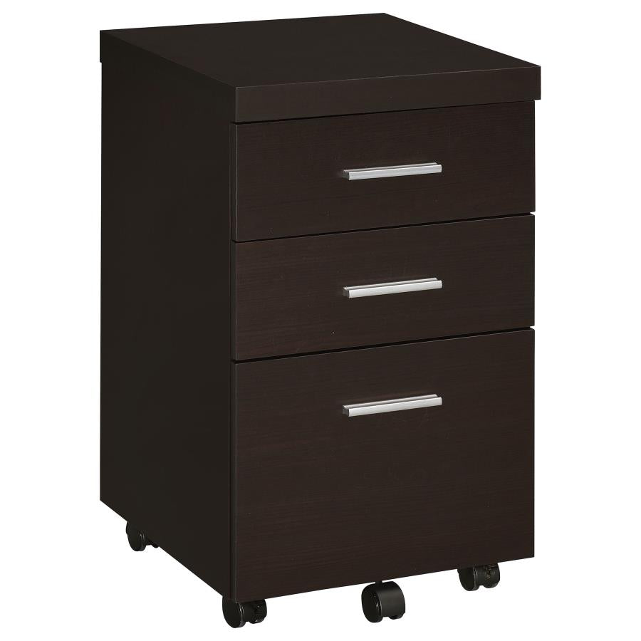 Skeena Brown Storage Cabinet - furniture place usa