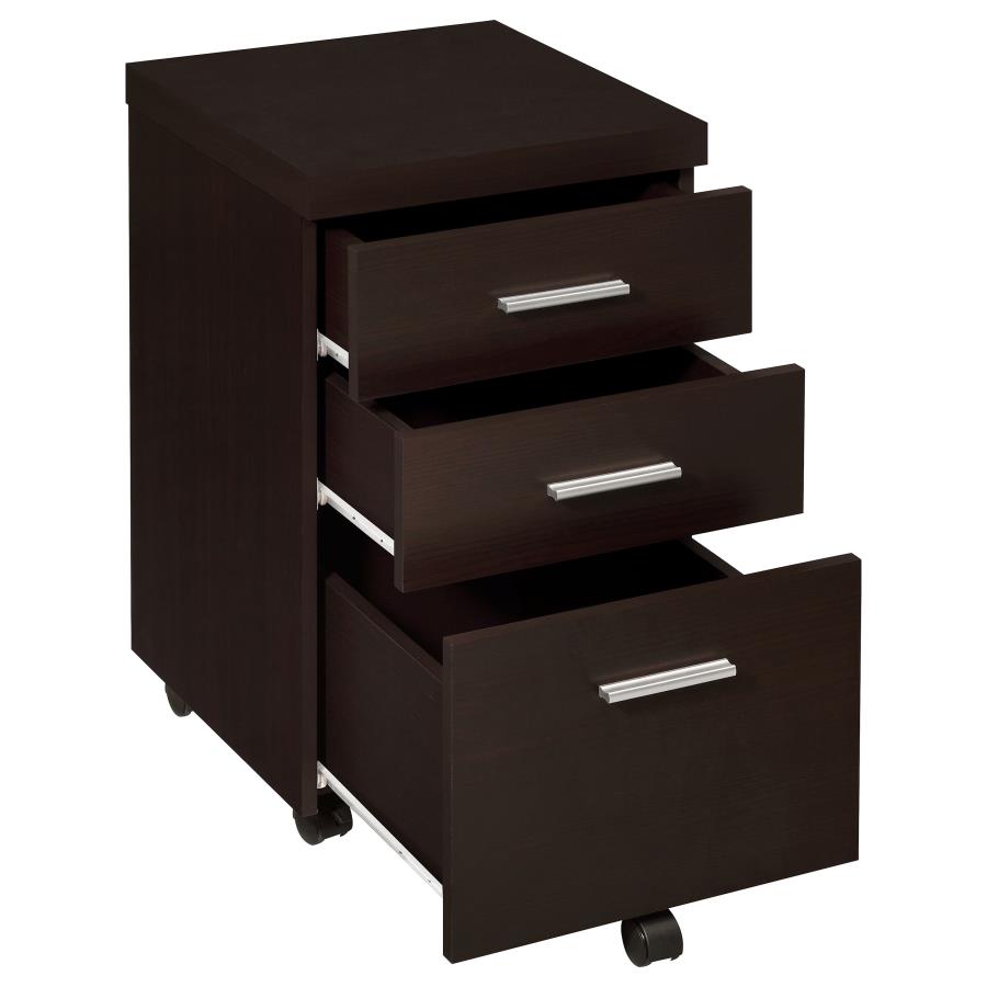 Skeena Brown Storage Cabinet - furniture place usa
