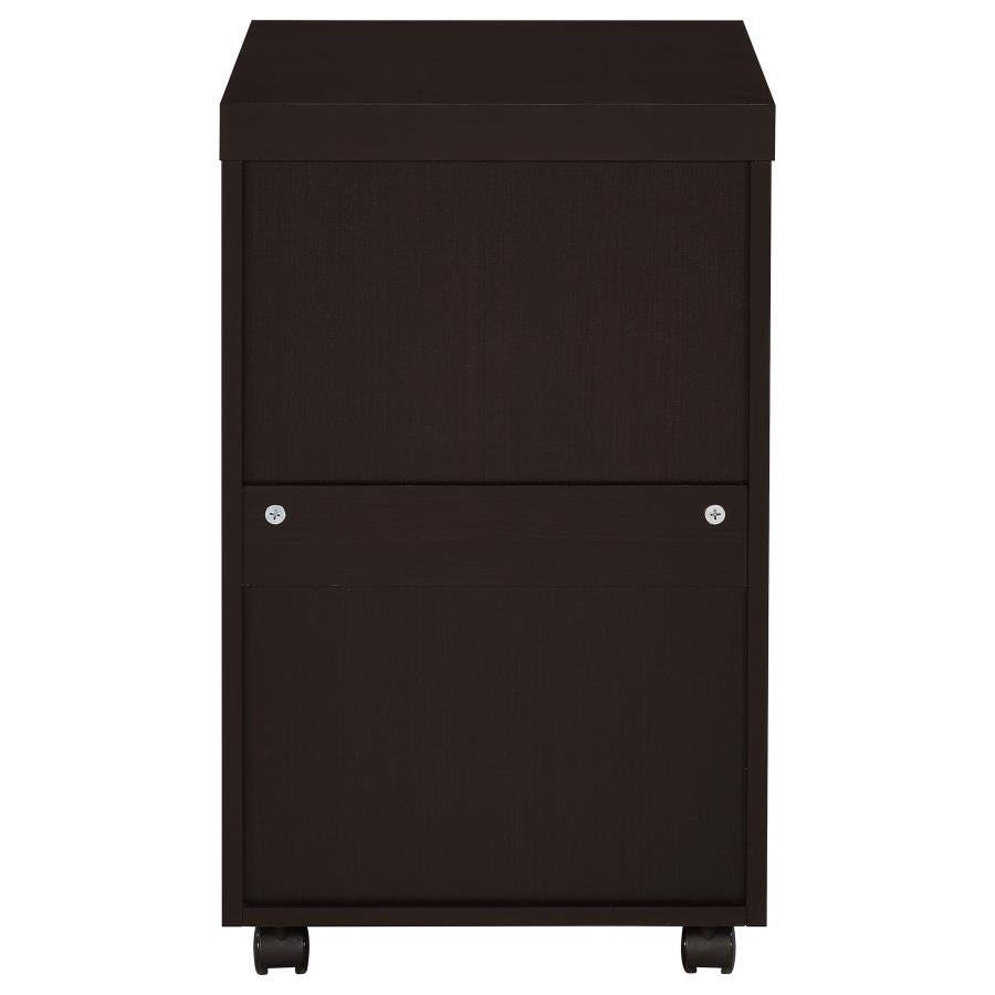 Skeena Brown Storage Cabinet - furniture place usa