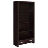 Skylar Brown Bookcase - furniture place usa