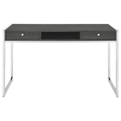 Wallice Grey Writing Desk - furniture place usa