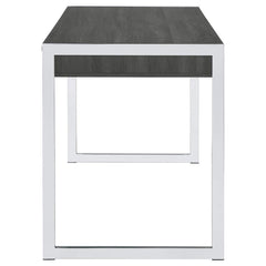 Wallice Grey Writing Desk - furniture place usa