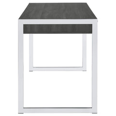 Wallice Grey Writing Desk - furniture place usa