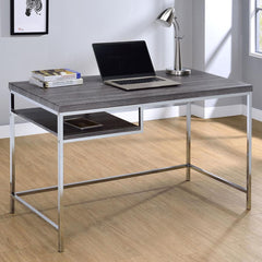 Kravitz Grey Writing Desk - furniture place usa