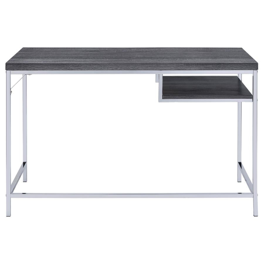 Kravitz Grey Writing Desk - furniture place usa