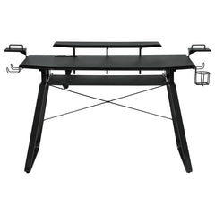 Alfie Black Gaming Desk - furniture place usa