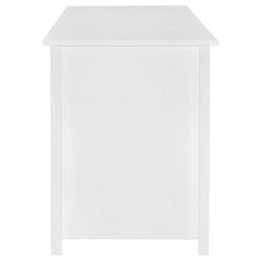 Dylan White Lift Top Computer Desk - furniture place usa