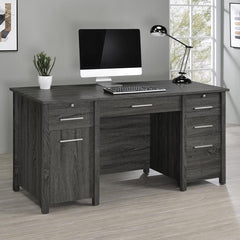 Dylan Grey Lift Top Computer Desk - furniture place usa