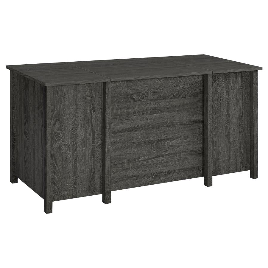Dylan Grey Lift Top Computer Desk - furniture place usa