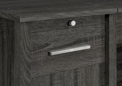 Dylan Grey Lift Top Computer Desk - furniture place usa