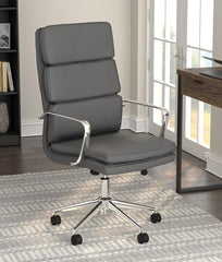 Ximena Grey Office Chair - furniture place usa
