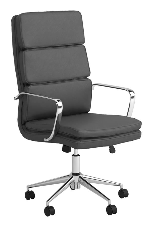 Ximena Grey Office Chair - furniture place usa