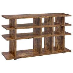 Santos Brown Console Bookcase - furniture place usa