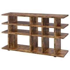 Santos Brown Console Bookcase - furniture place usa