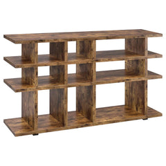 Santos Brown Console Bookcase - furniture place usa