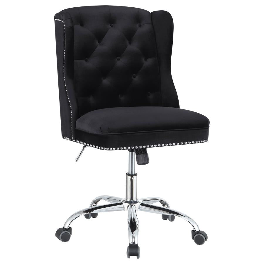 Julius Black Office Chair - furniture place usa