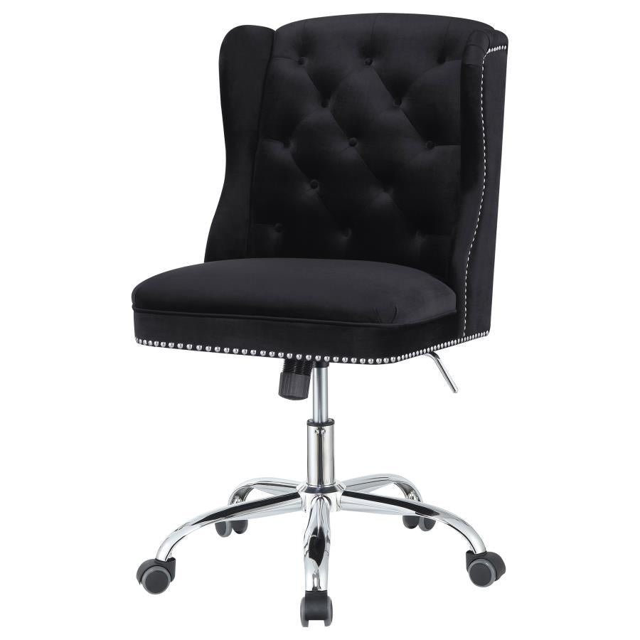 Julius Black Office Chair - furniture place usa