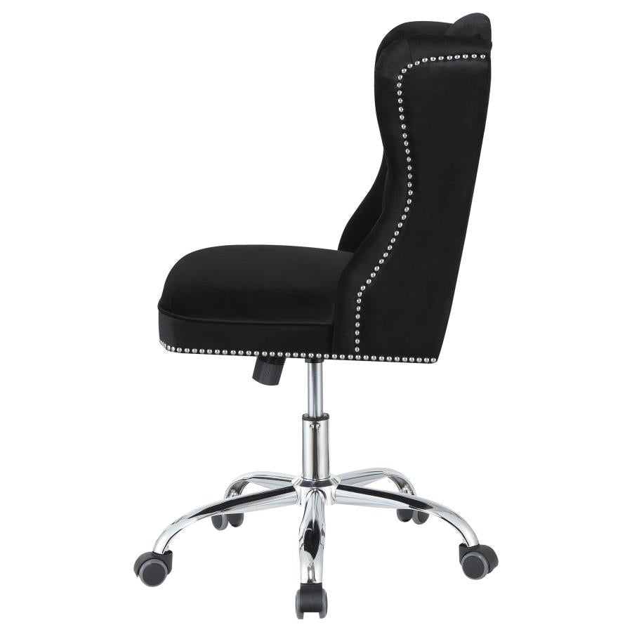 Julius Black Office Chair - furniture place usa