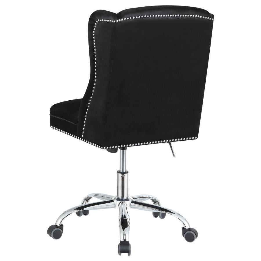 Julius Black Office Chair - furniture place usa