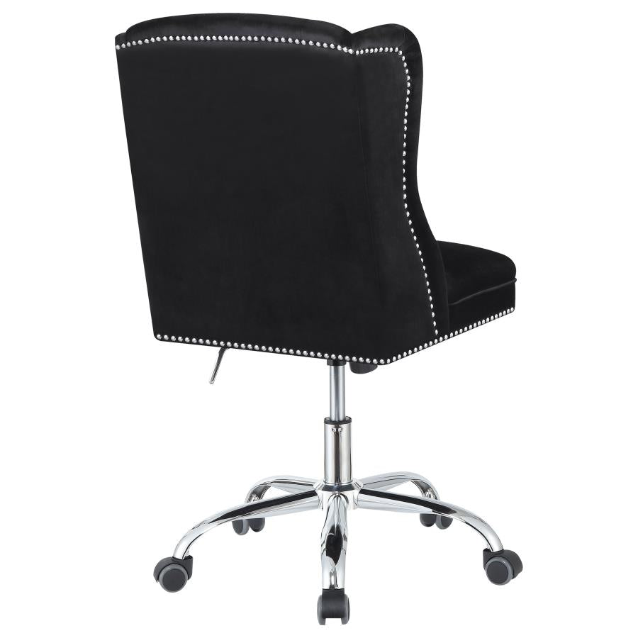 Julius Black Office Chair - furniture place usa