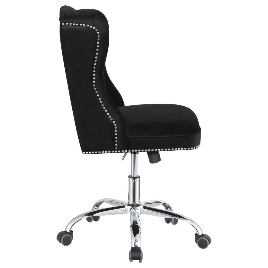 Julius Black Office Chair - furniture place usa