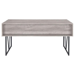 Analiese Grey Writing Desk - furniture place usa