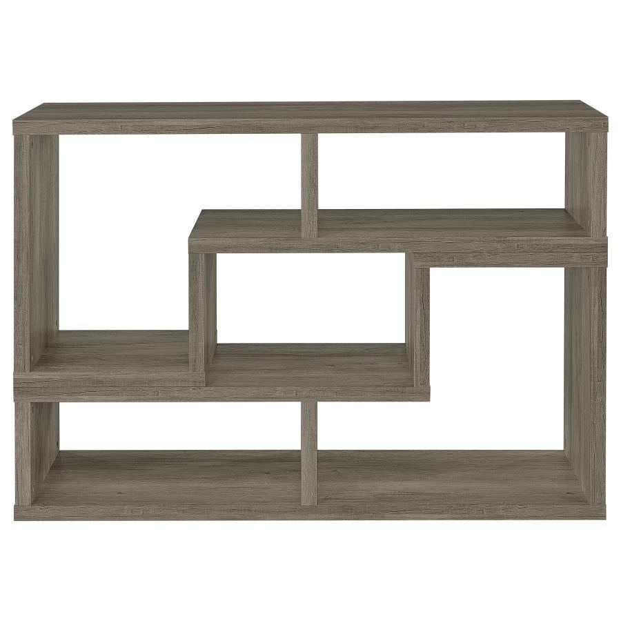 Velma Grey Bookcase / Tv Stand - furniture place usa