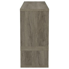 Velma Grey Bookcase / Tv Stand - furniture place usa