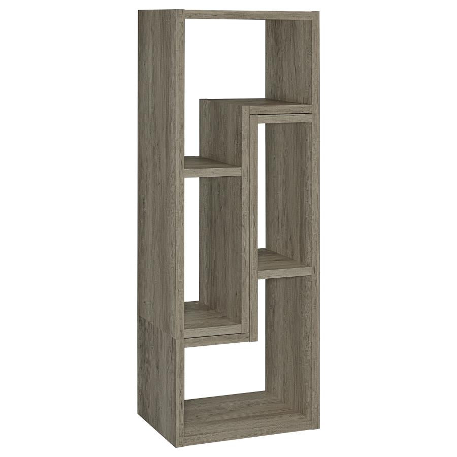 Velma Grey Bookcase / Tv Stand - furniture place usa