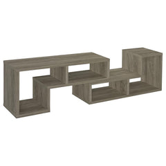 Velma Grey Bookcase / Tv Stand - furniture place usa