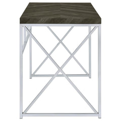 Grimma Grey Writing Desk - furniture place usa