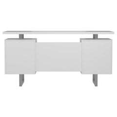 Lawtey White Computer Desk - furniture place usa