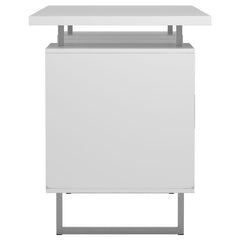 Lawtey White Computer Desk - furniture place usa