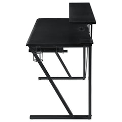 Wedalia Black Gaming Desk - furniture place usa