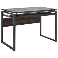 Pantano Grey Drafting Desk - furniture place usa