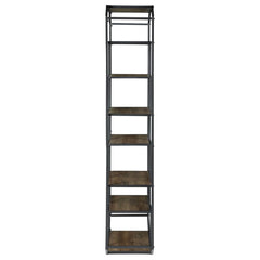 Leland Brown Bookcase - furniture place usa