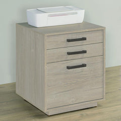Loomis Grey File Cabinet - furniture place usa